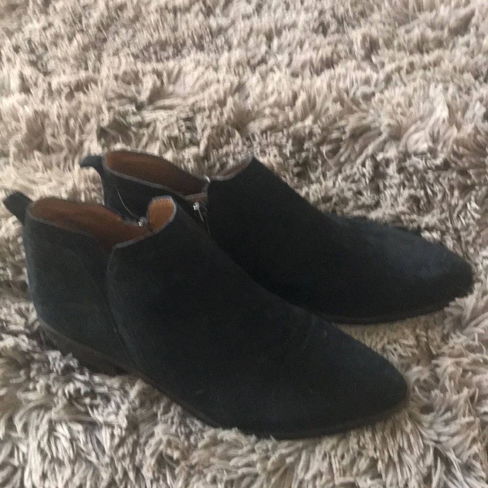 Suede Franco Sarto Booties